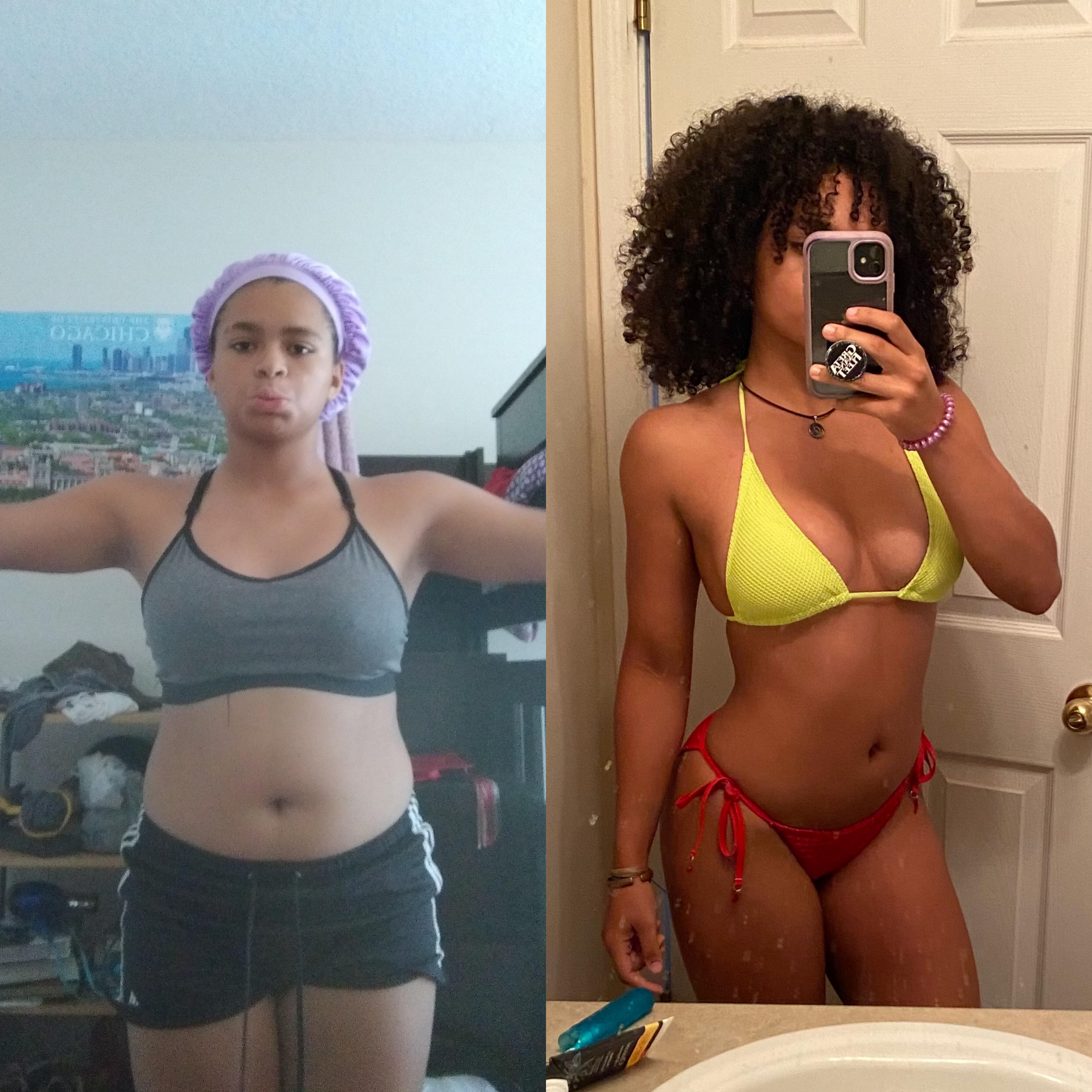 Client bikini transformation before and after